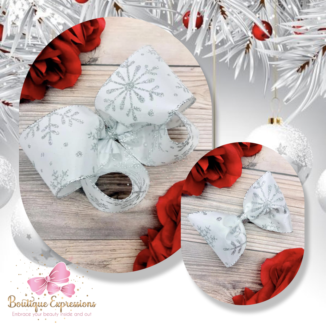 Luxury Silver Snowflakes