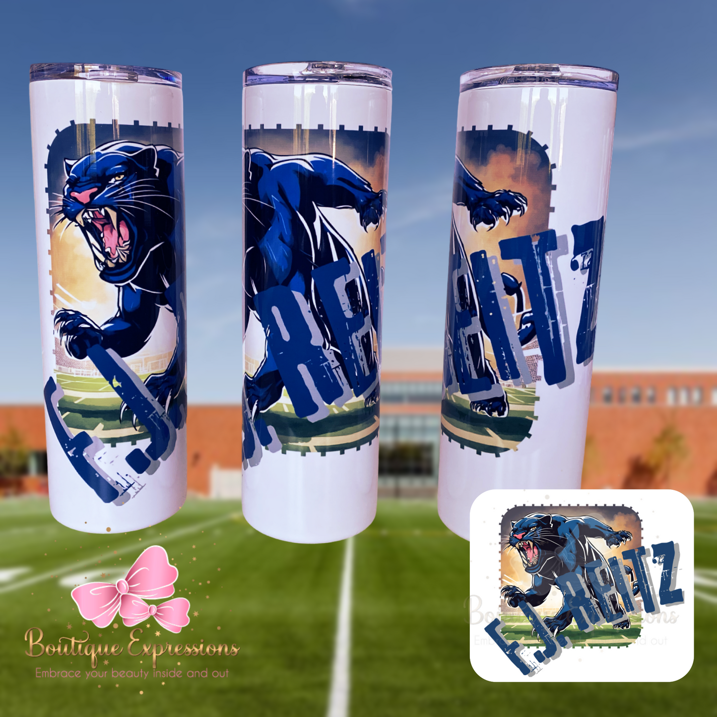 Indiana Spirit Wear 30oz Skinny Tumblers