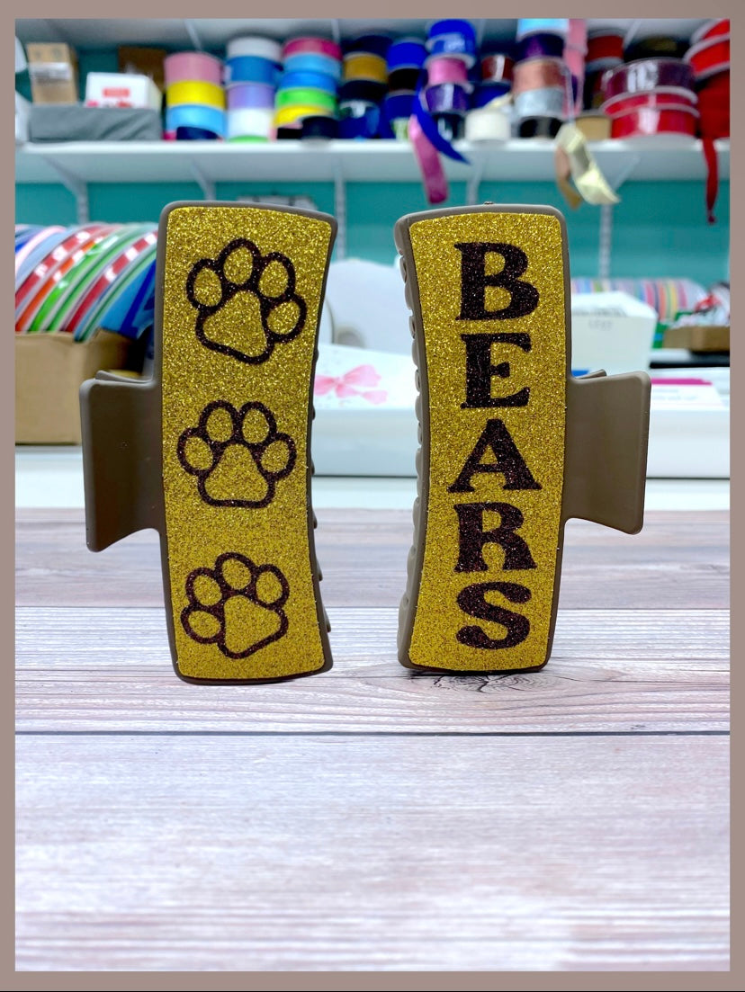 Spirit Wear Claw Clips