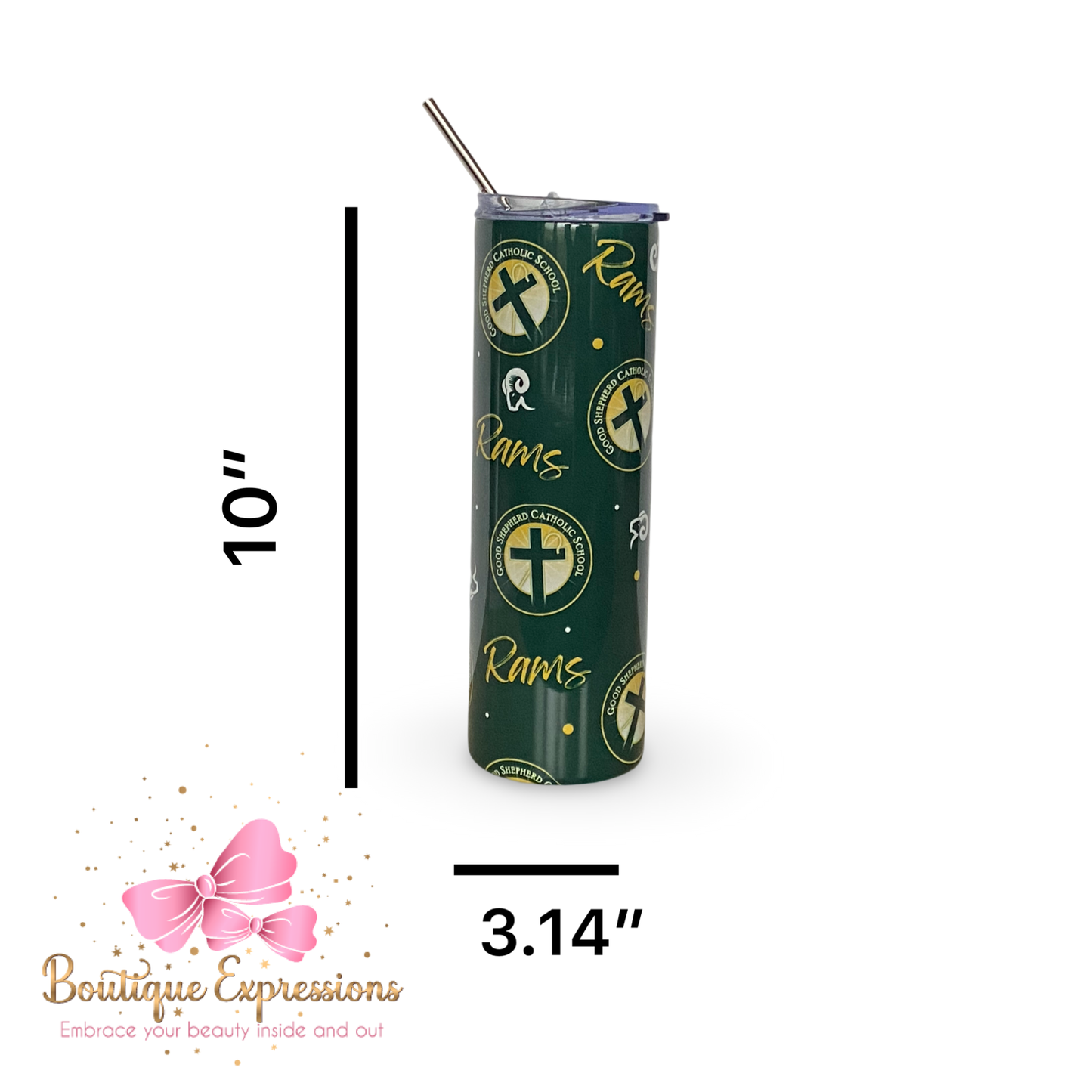 Indiana Spirit Wear 30oz Skinny Tumblers