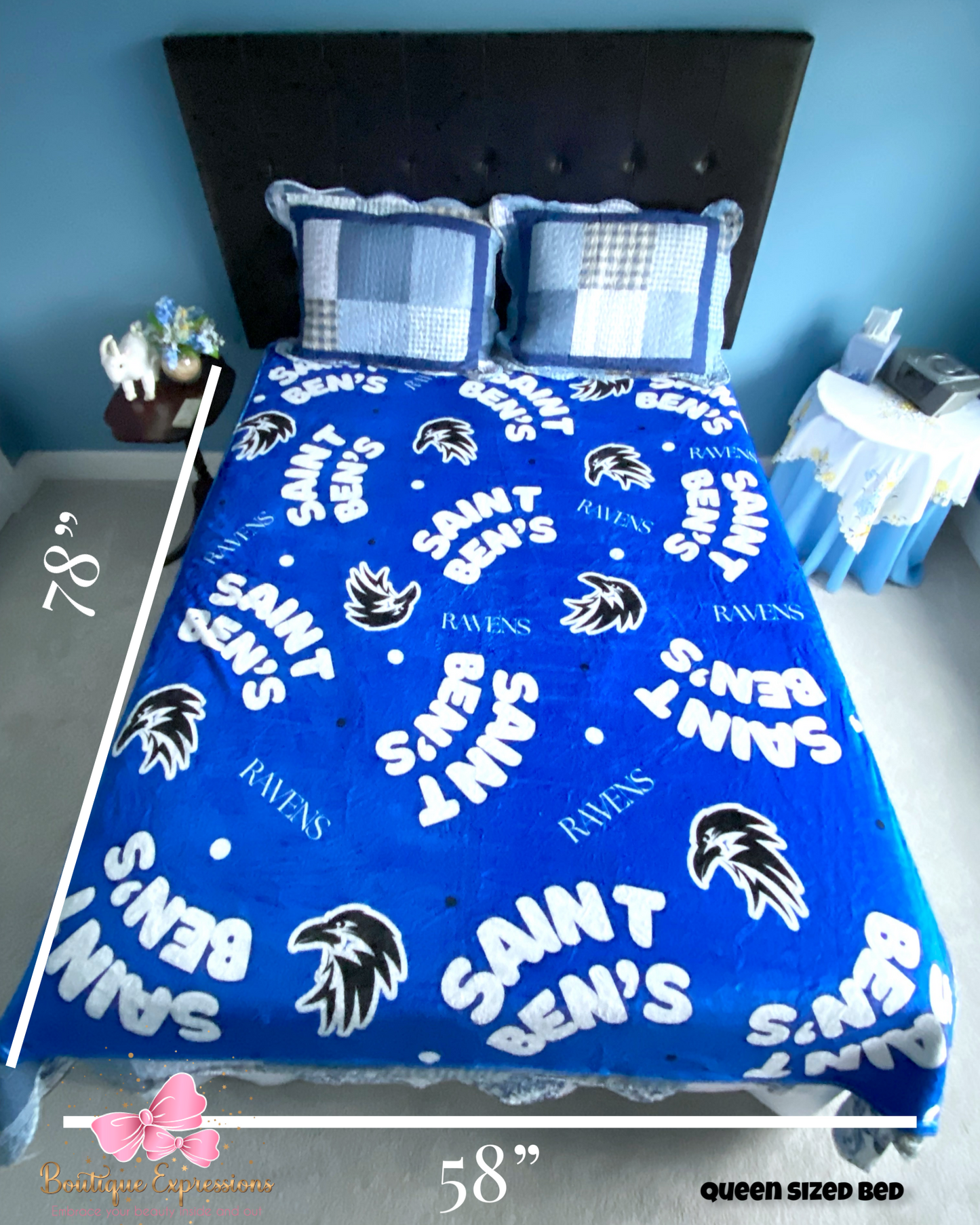 St. Benedict Ravens Oversized Blanket (Saint Ben’s)