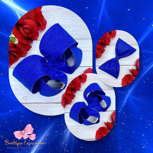 Royal Blue Smooth Glitter