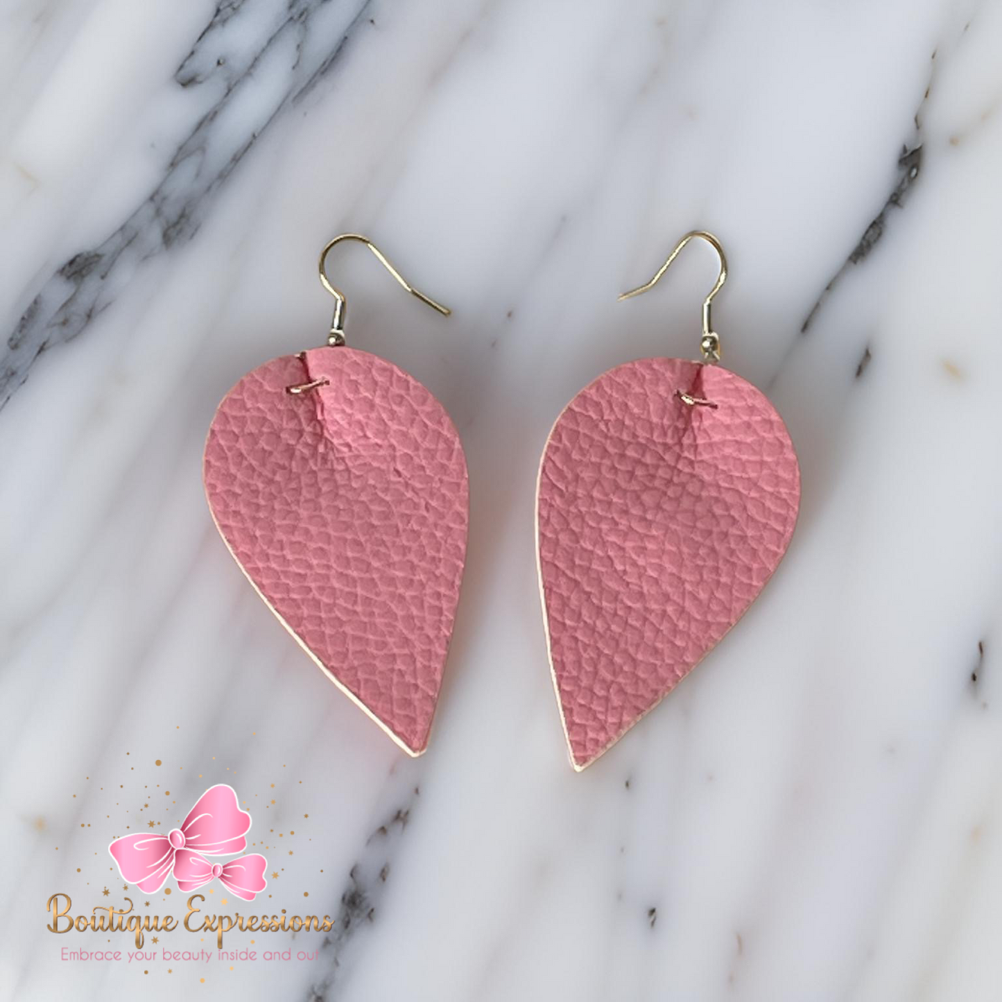 Rose Petal Earrings