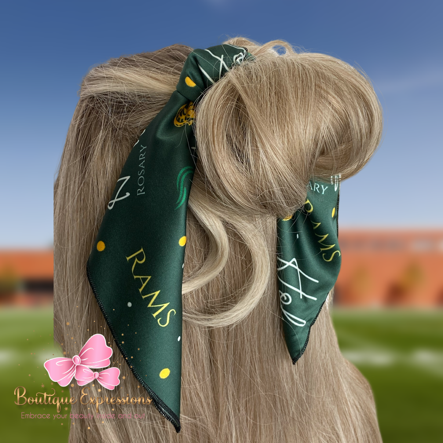 Holy Rosary Velour Bandana