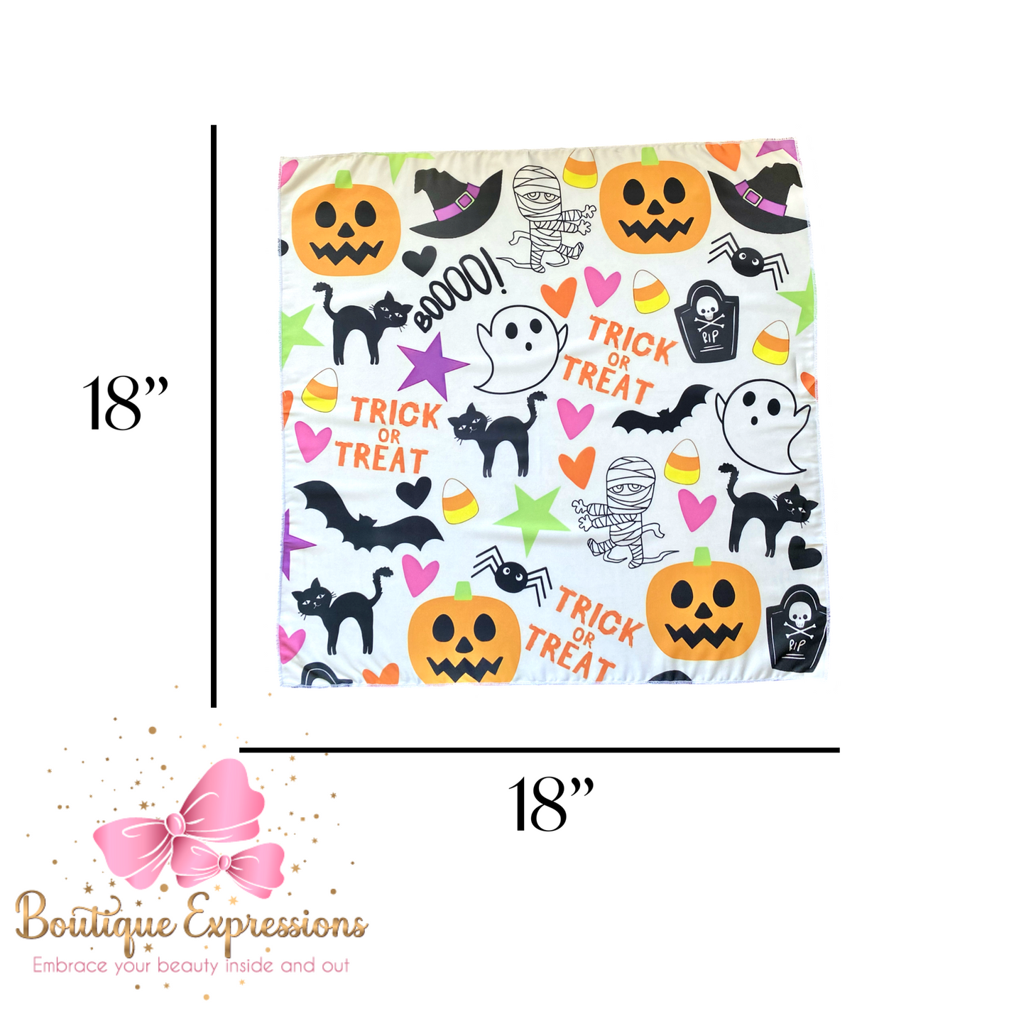 Halloween Fun Velour Bandana