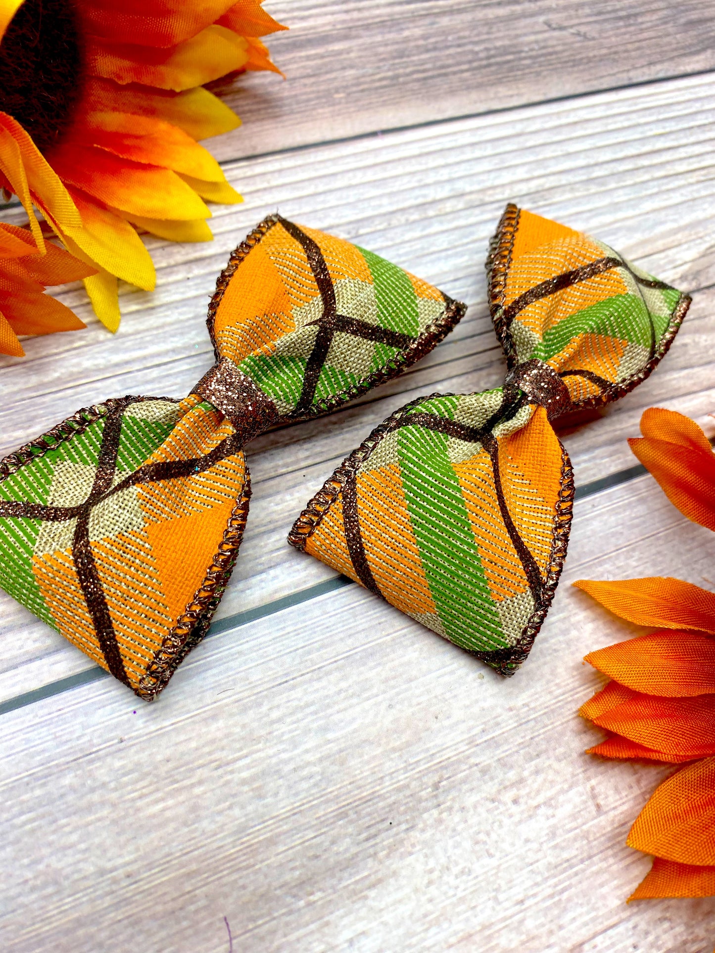 Light Pumpkin Patch Plaid