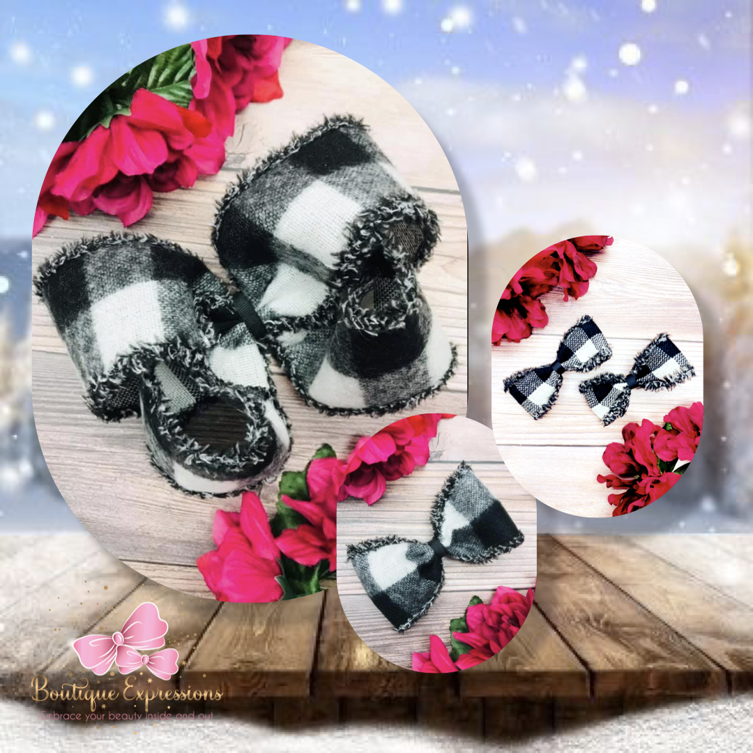 Winter Blanket (black and white)
