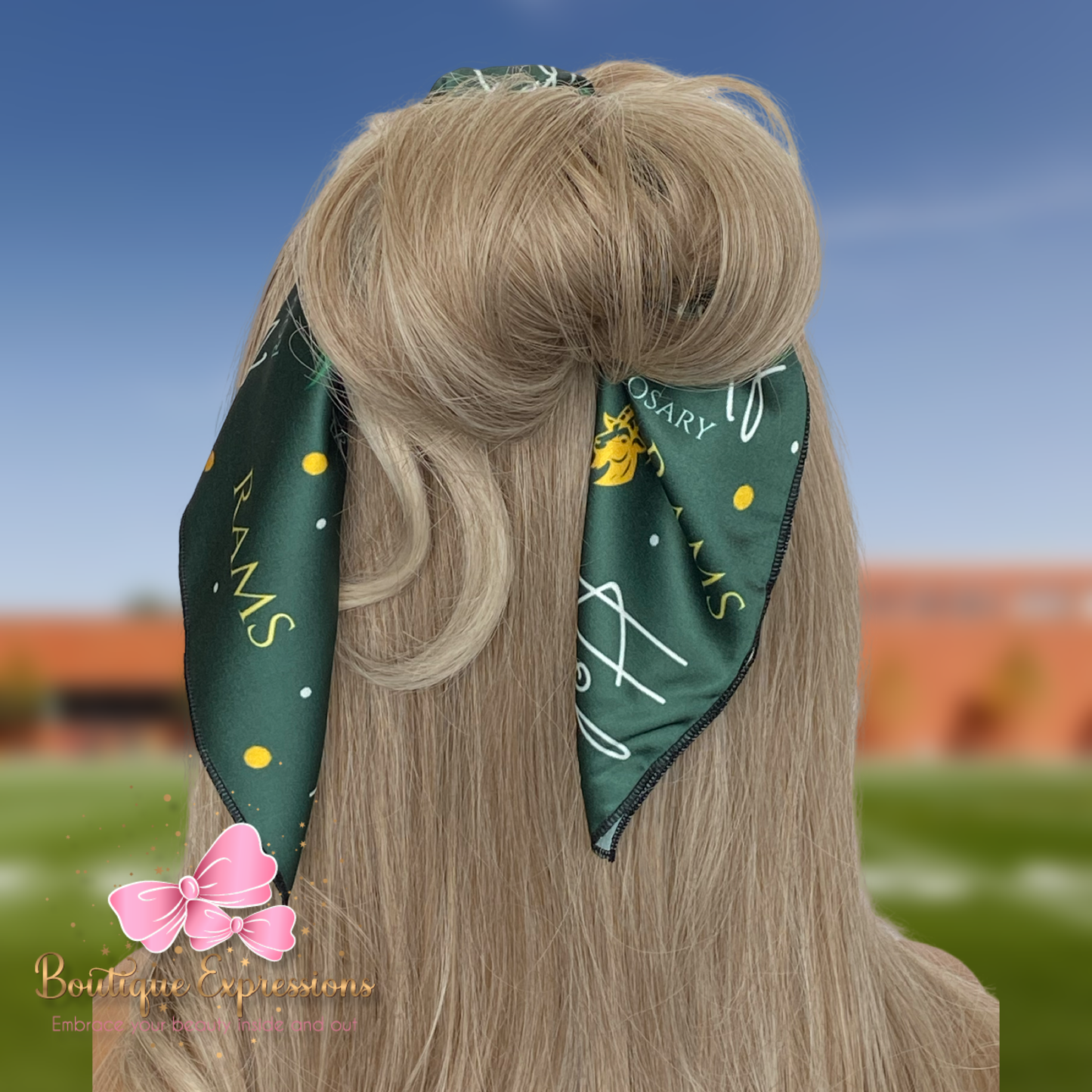 Holy Rosary Velour Bandana