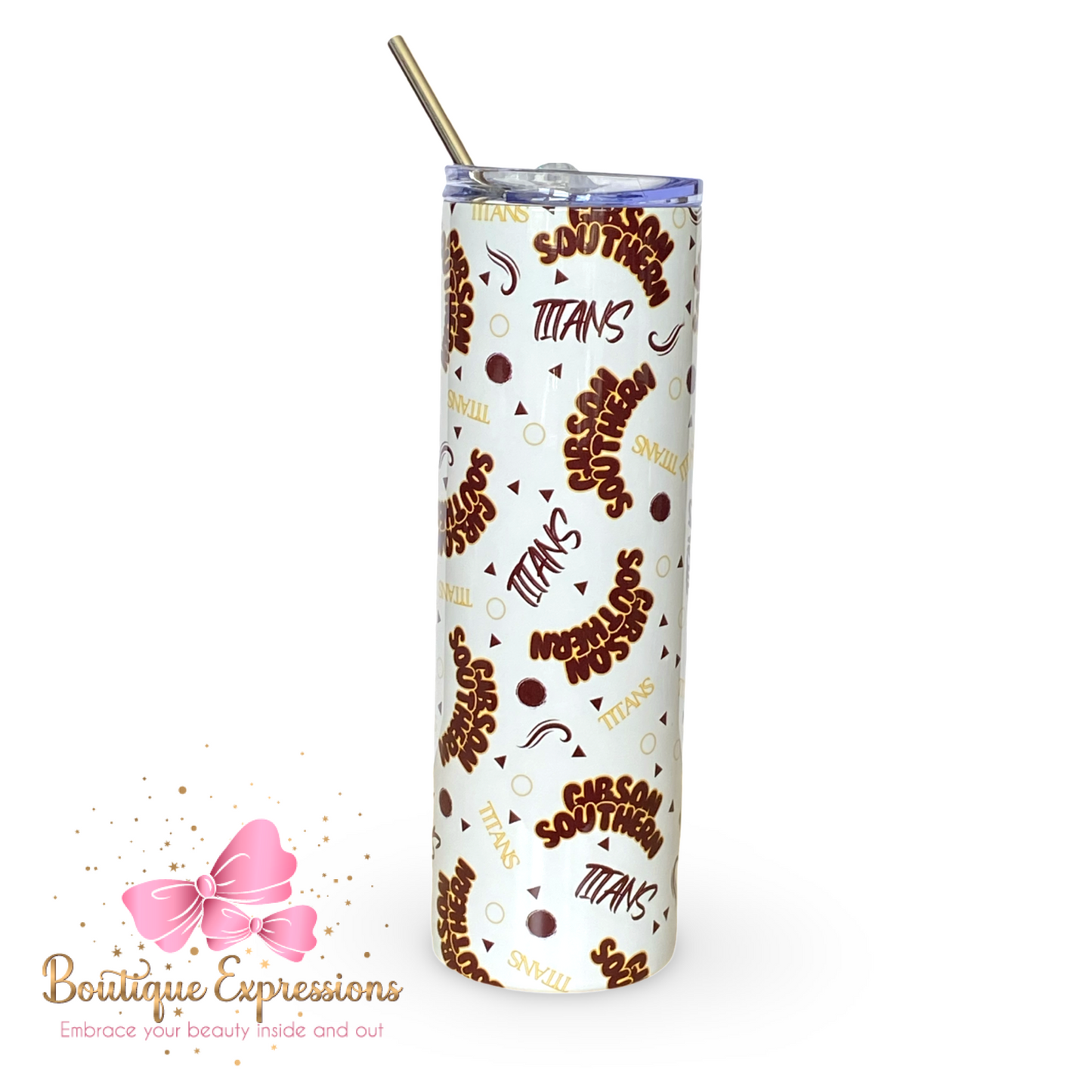 Indiana Spirit Wear 30oz Skinny Tumblers
