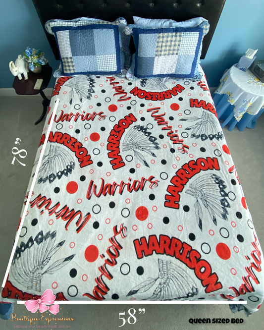 Harrison Warriors Oversized Blanket (Discontinued)