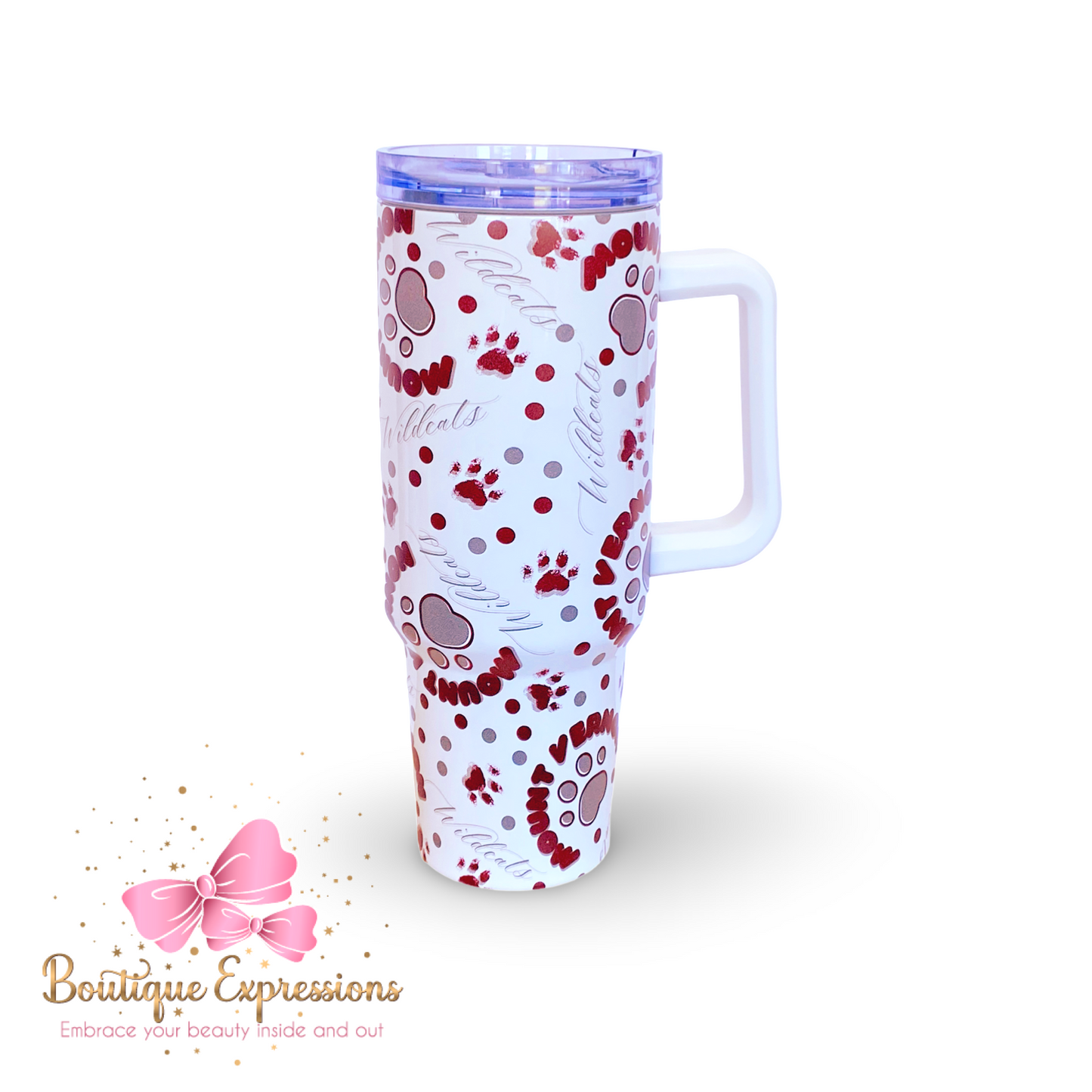 Indiana School Spirit 40oz Tumblers