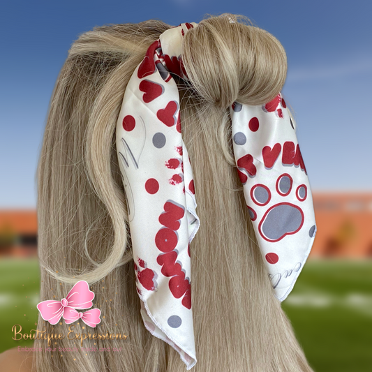 Mount Vernon (white) Velour Bandanna