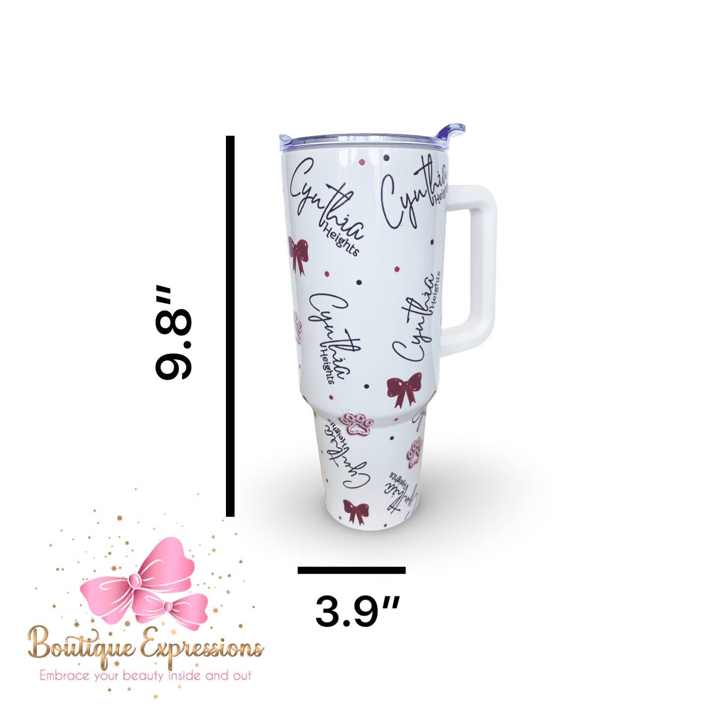 Indiana School Spirit 40oz Tumblers