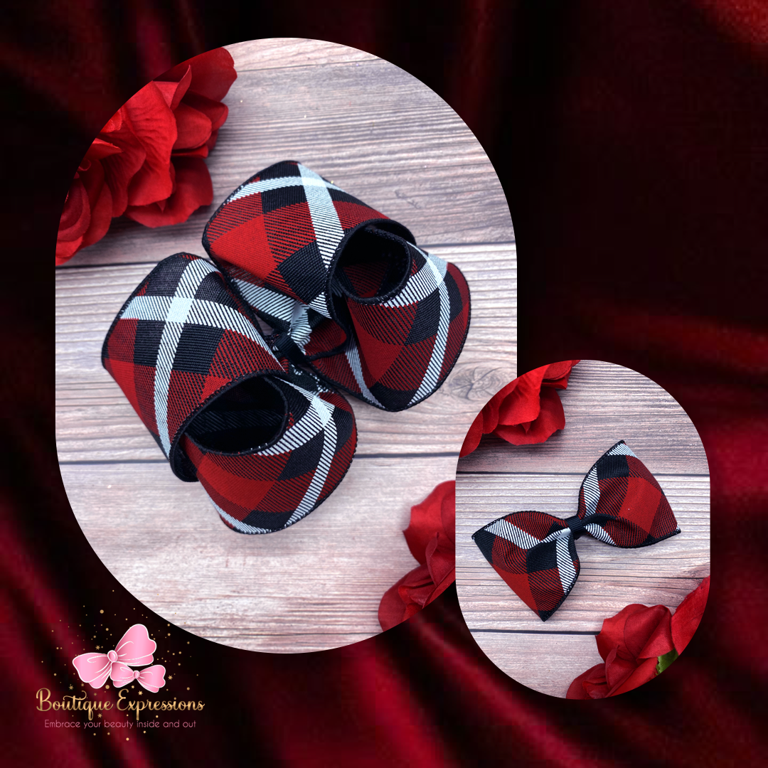 Dark Cherry Plaid