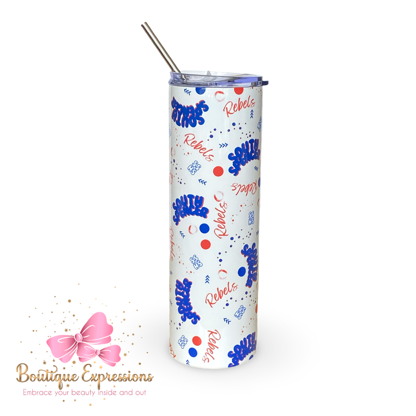 Indiana Spirit Wear 30oz Skinny Tumblers