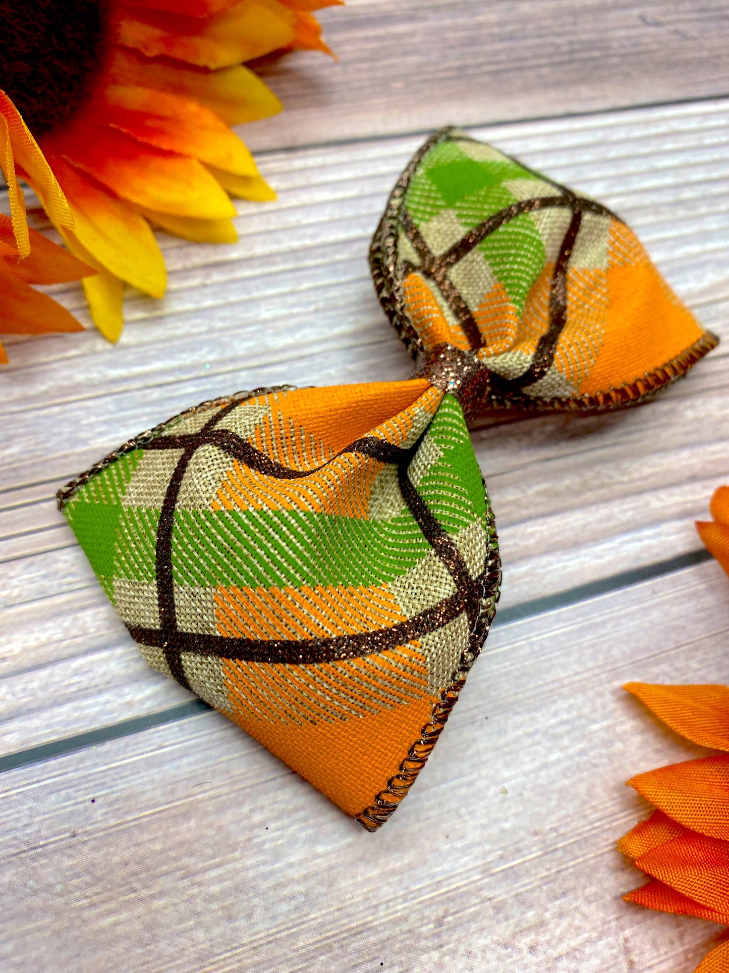 Light Pumpkin Patch Plaid