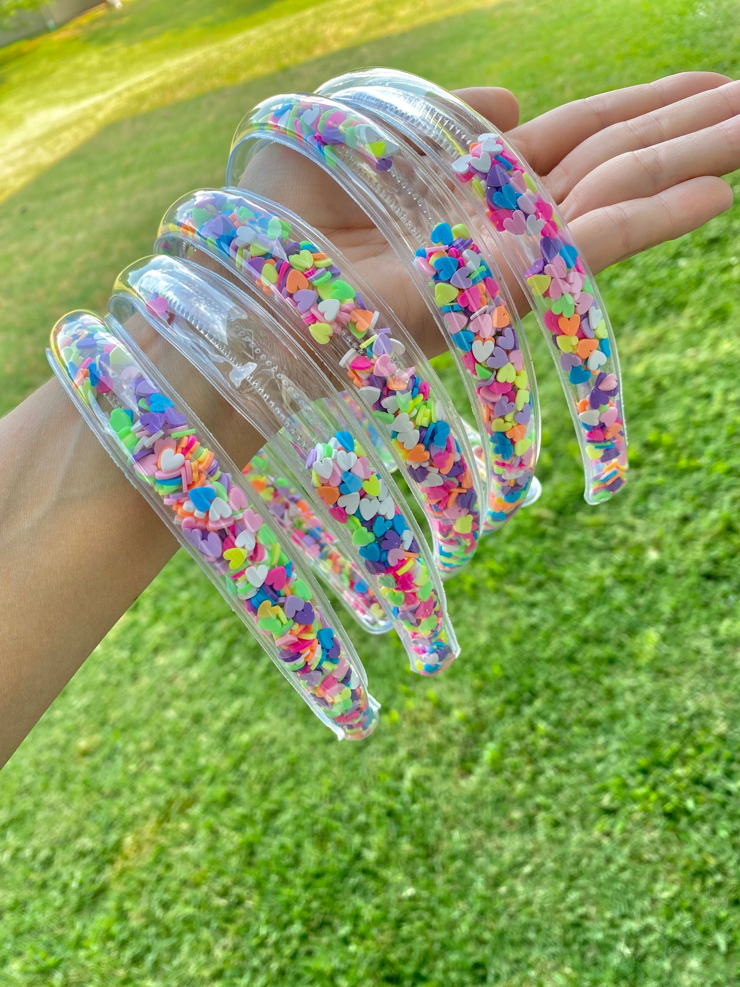 Shaker Hearts Headbands