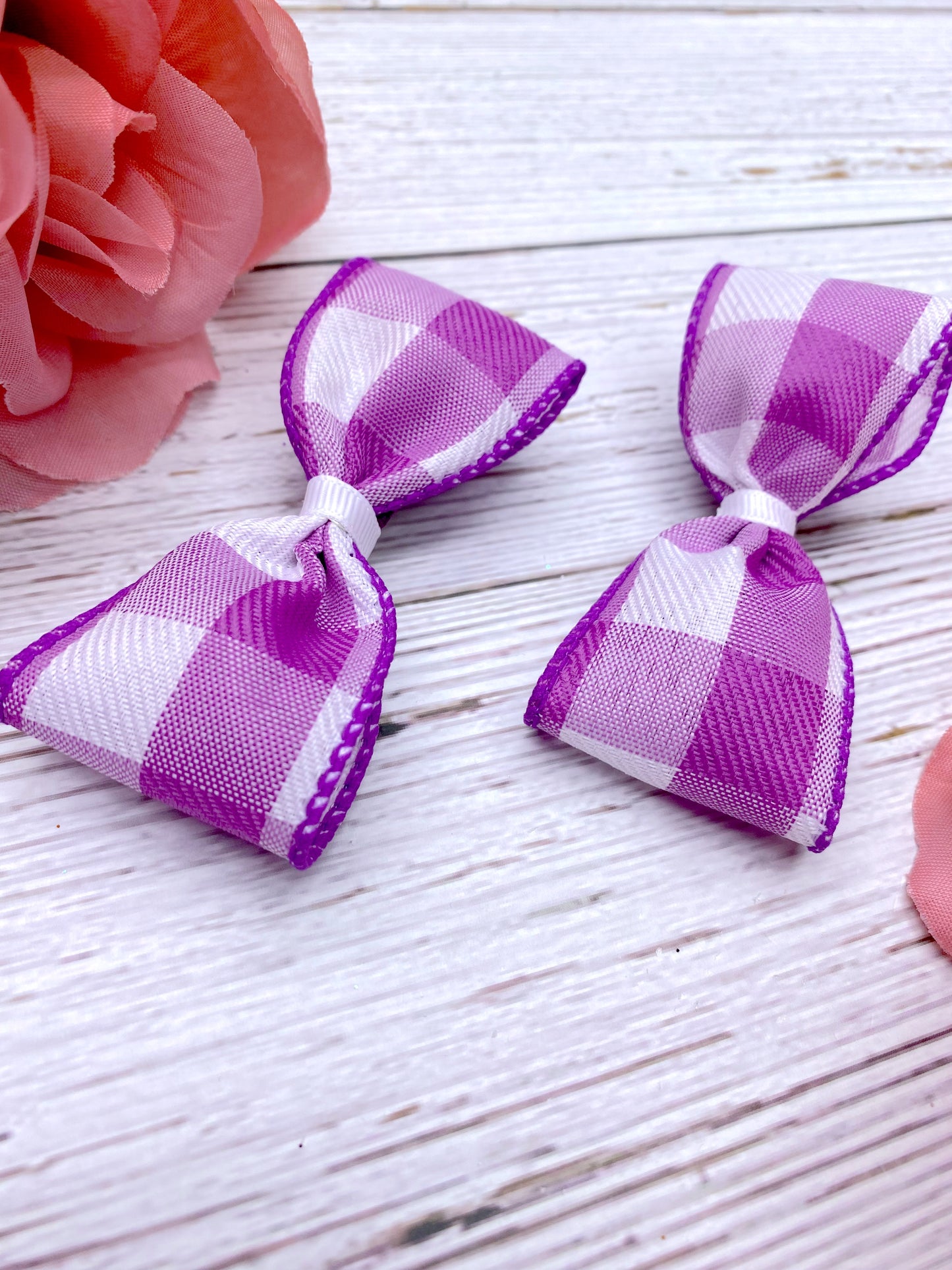 Vibrant Purple Check