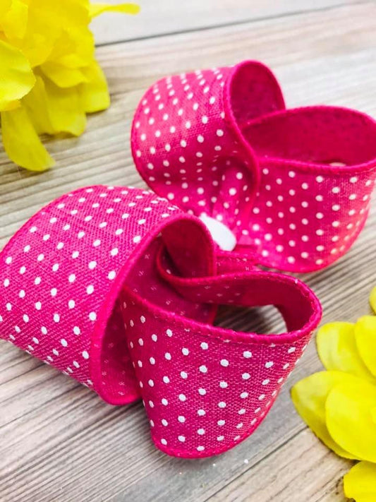 Azalea with White Dotties