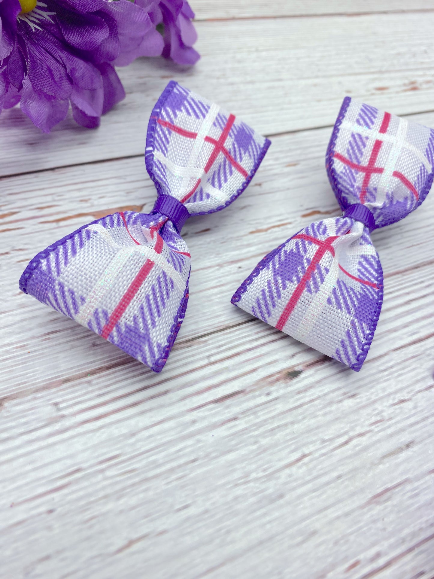 Purple Expressions Plaid