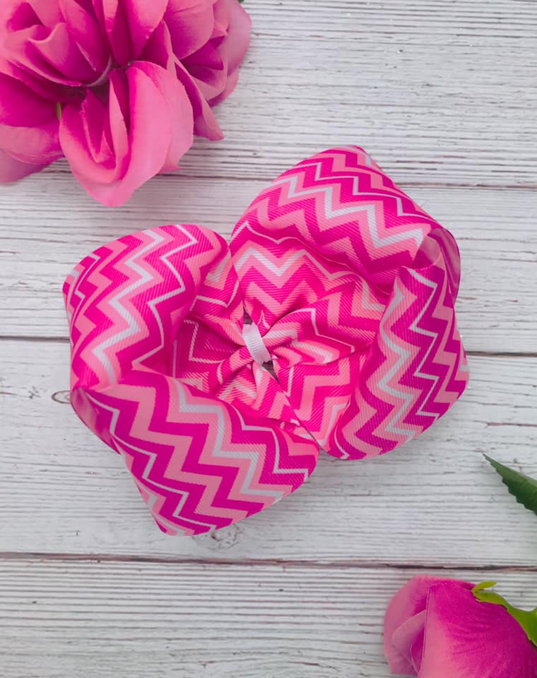 Hot Pink Chevrons