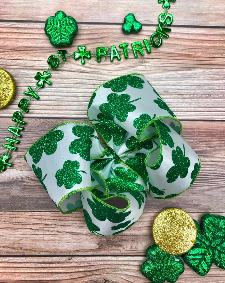 Glitter Clovers