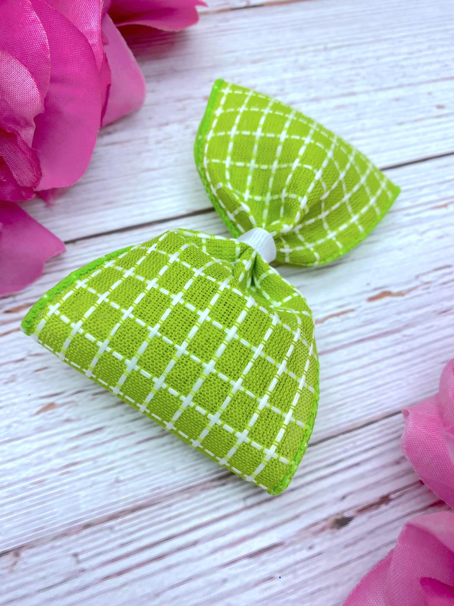 Apple and White Stitching