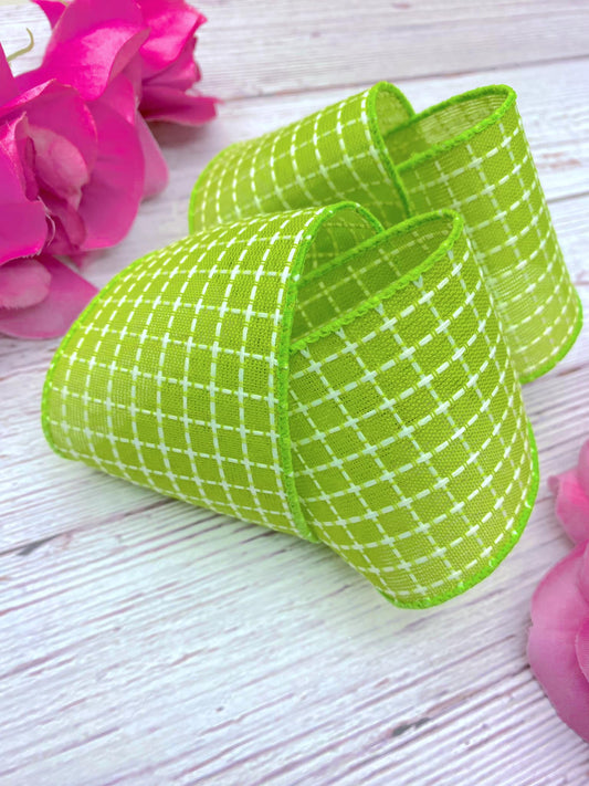 Apple and White Stitching