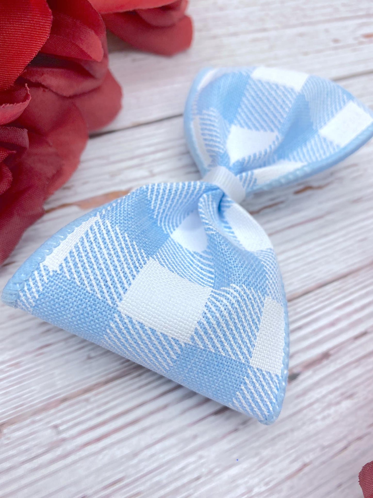 Baby Blue Check
