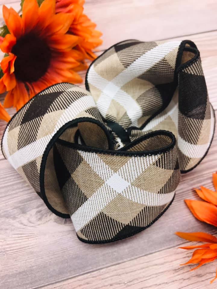 Black and Tan Plaid