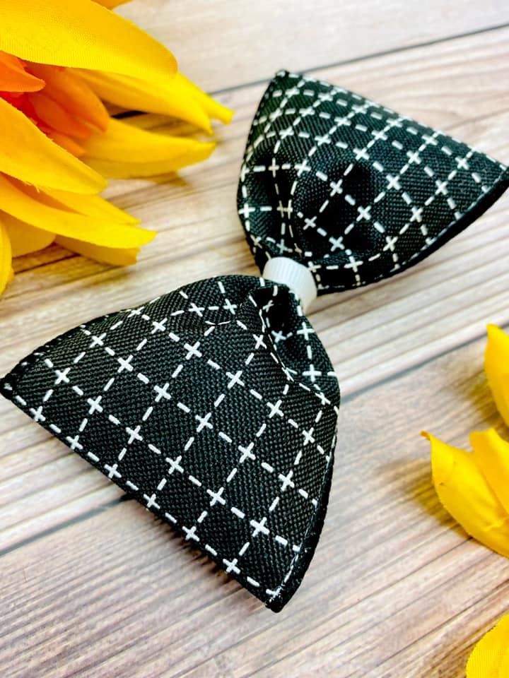 Black and White Stitching