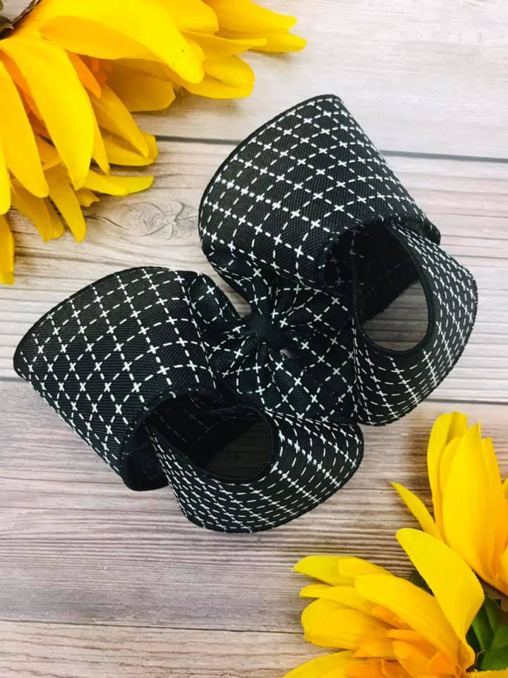 Black and White Stitching