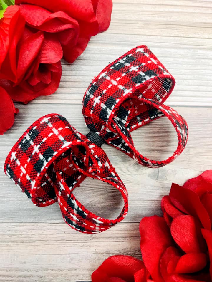 Buffalo Stitching (Red and Black)