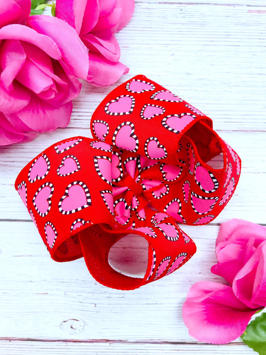 Busy Hearts (Red)