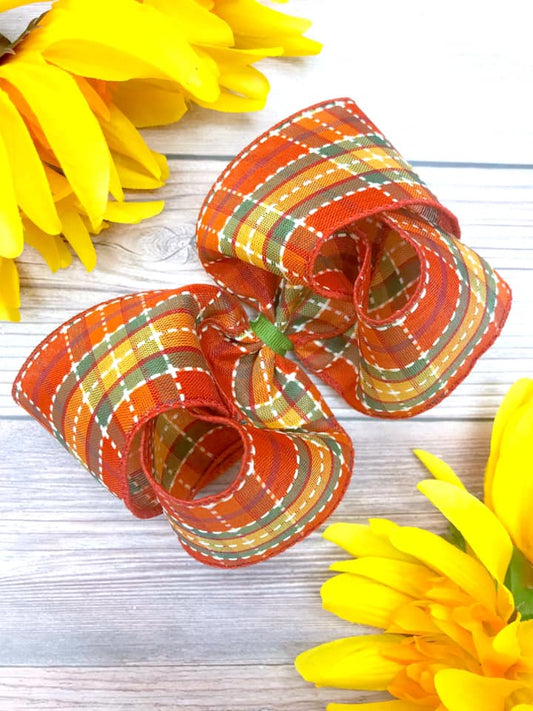 Cinnamon Scarecrow Plaid