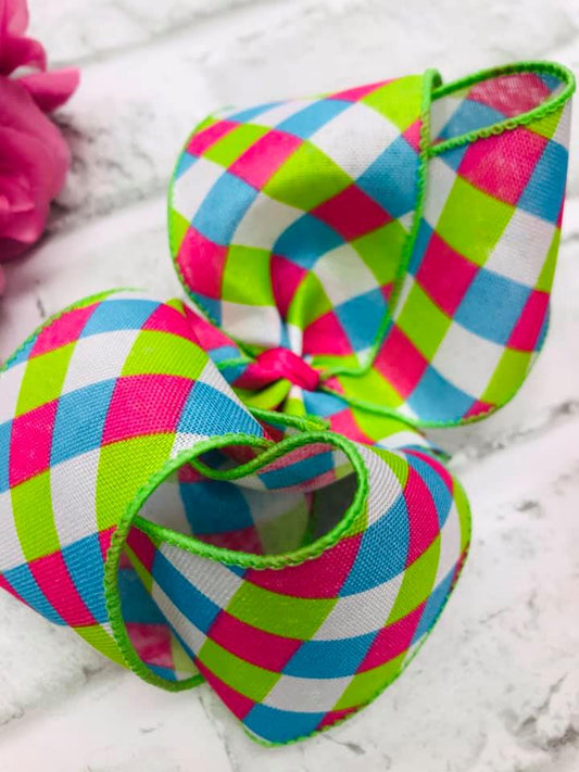 Colorful Basket Weave