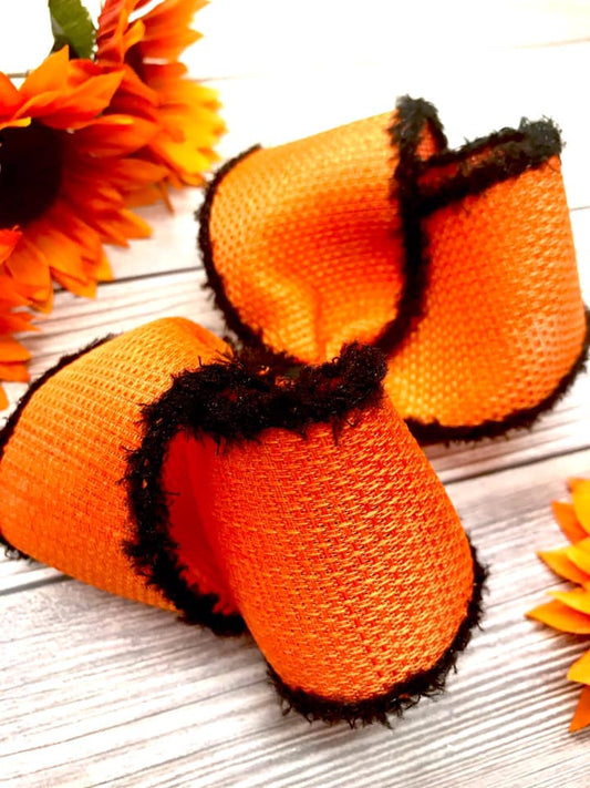 Fuzzy Black and Orange