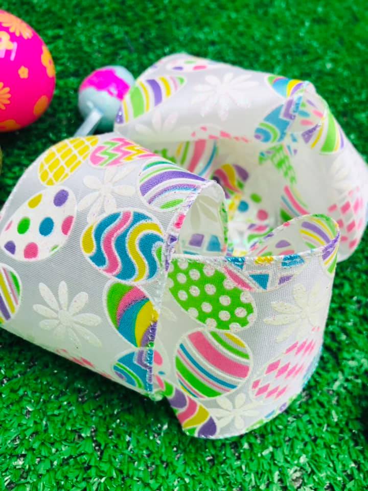 Easter Eggs in Glitter