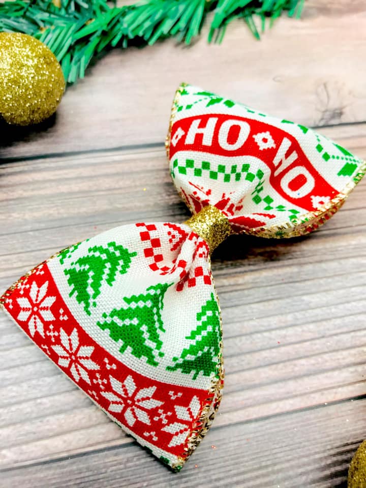 Golden Holiday Sweater