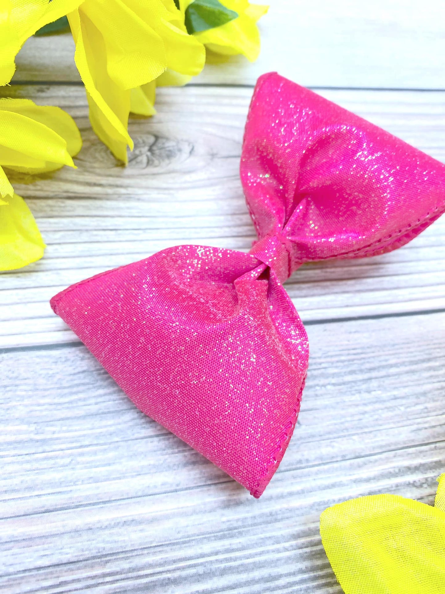Hot Pink Misted Glitter