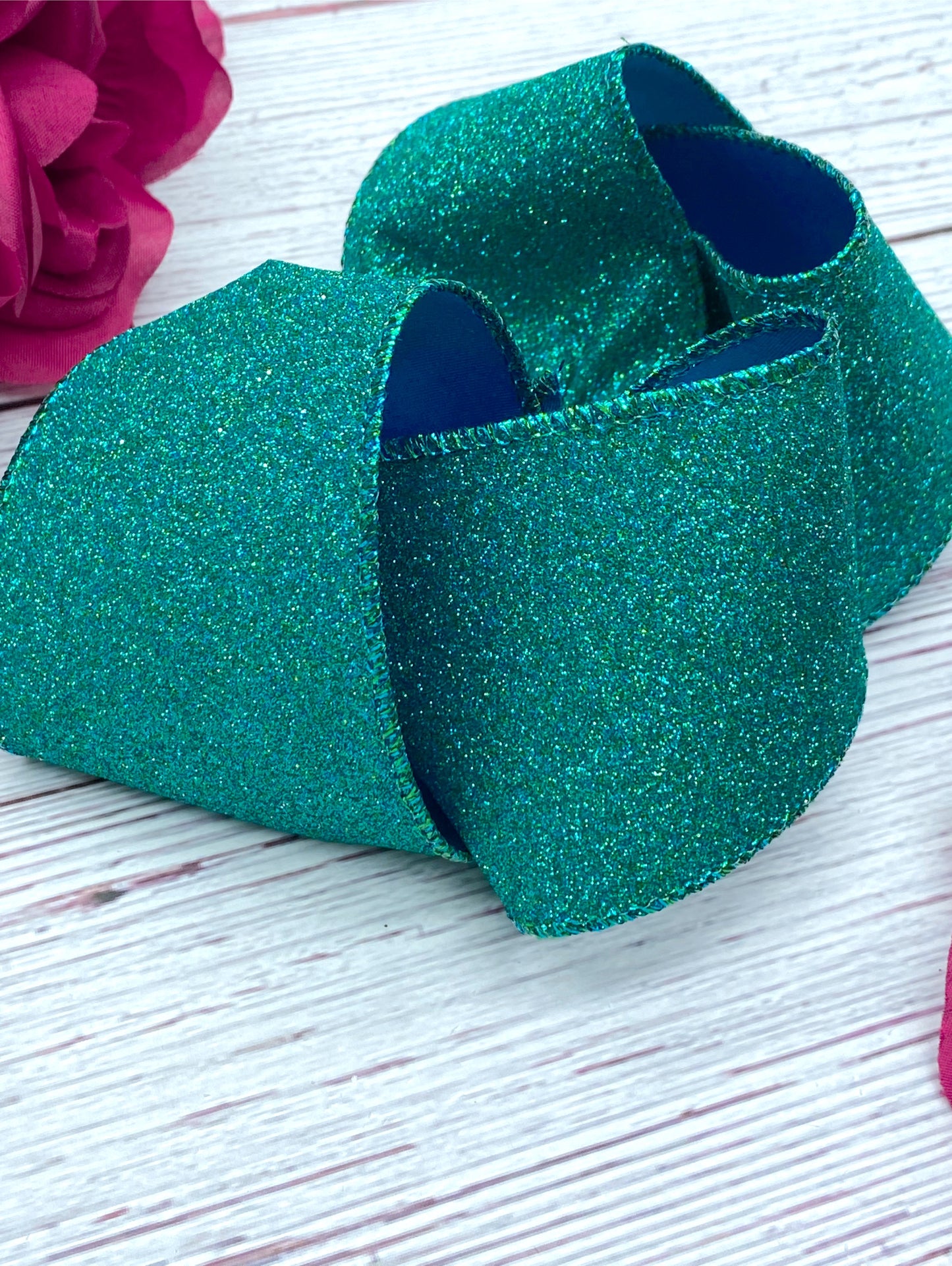 Peacock Blue Smooth Glitter