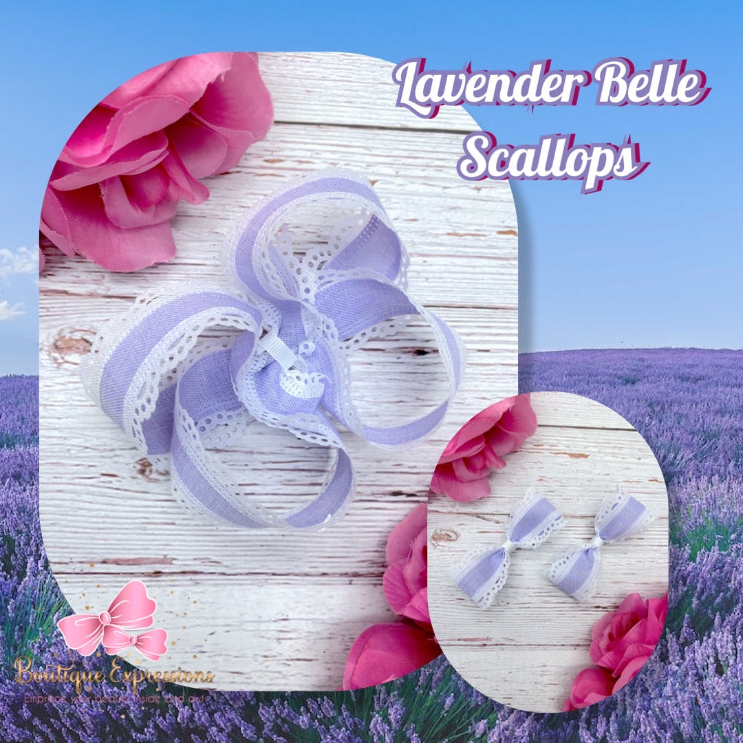 Lavender Belle Scallops