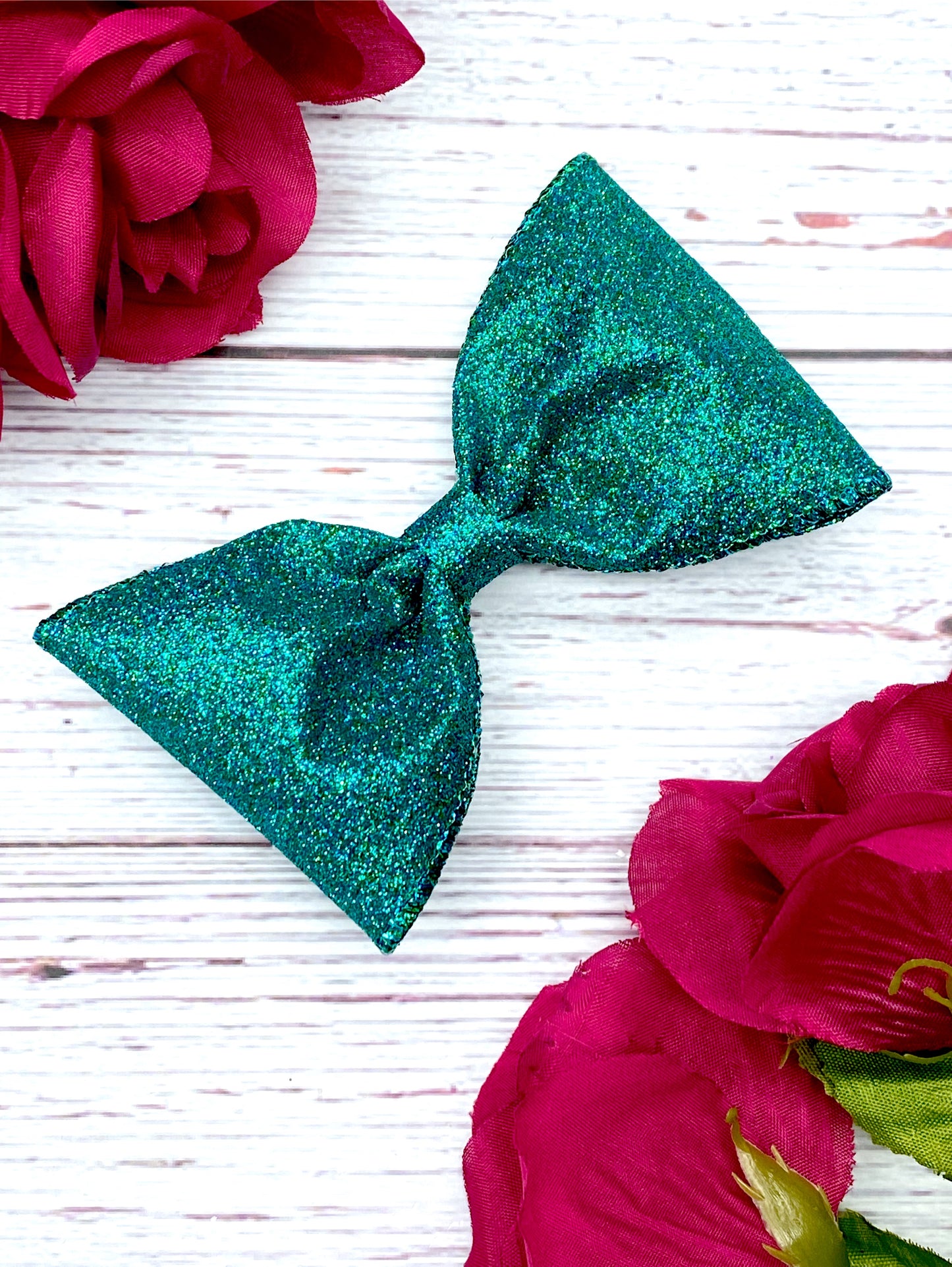 Peacock Blue Smooth Glitter