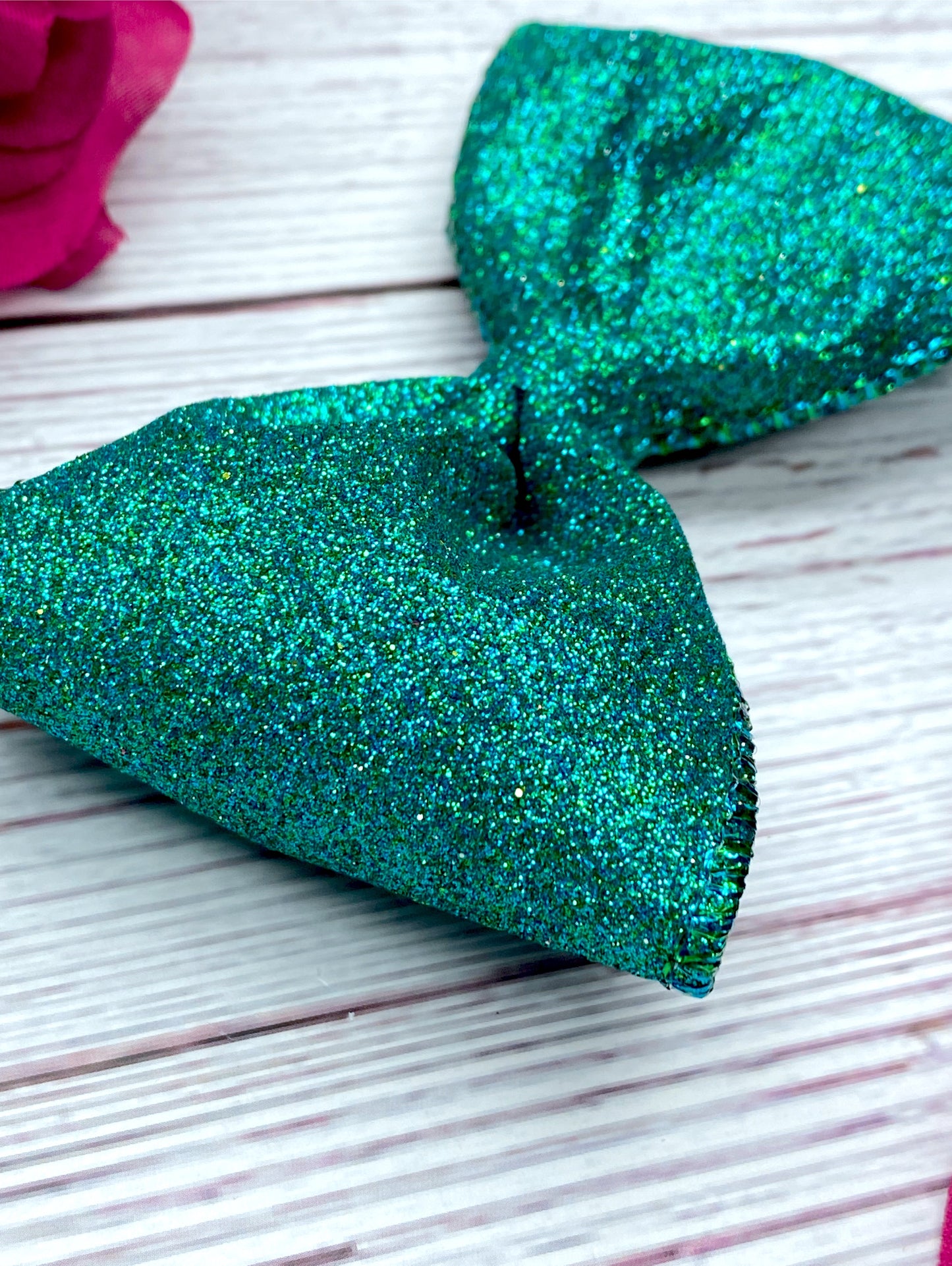Peacock Blue Smooth Glitter