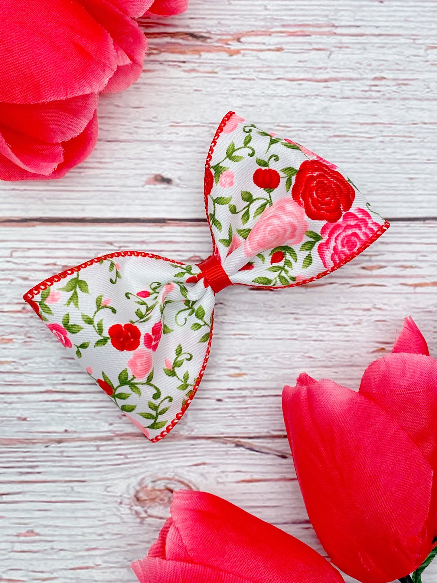 Southern Garden (Red & Pink)