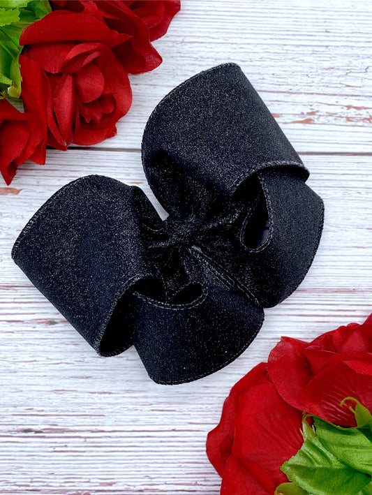 Black Smooth Glitter