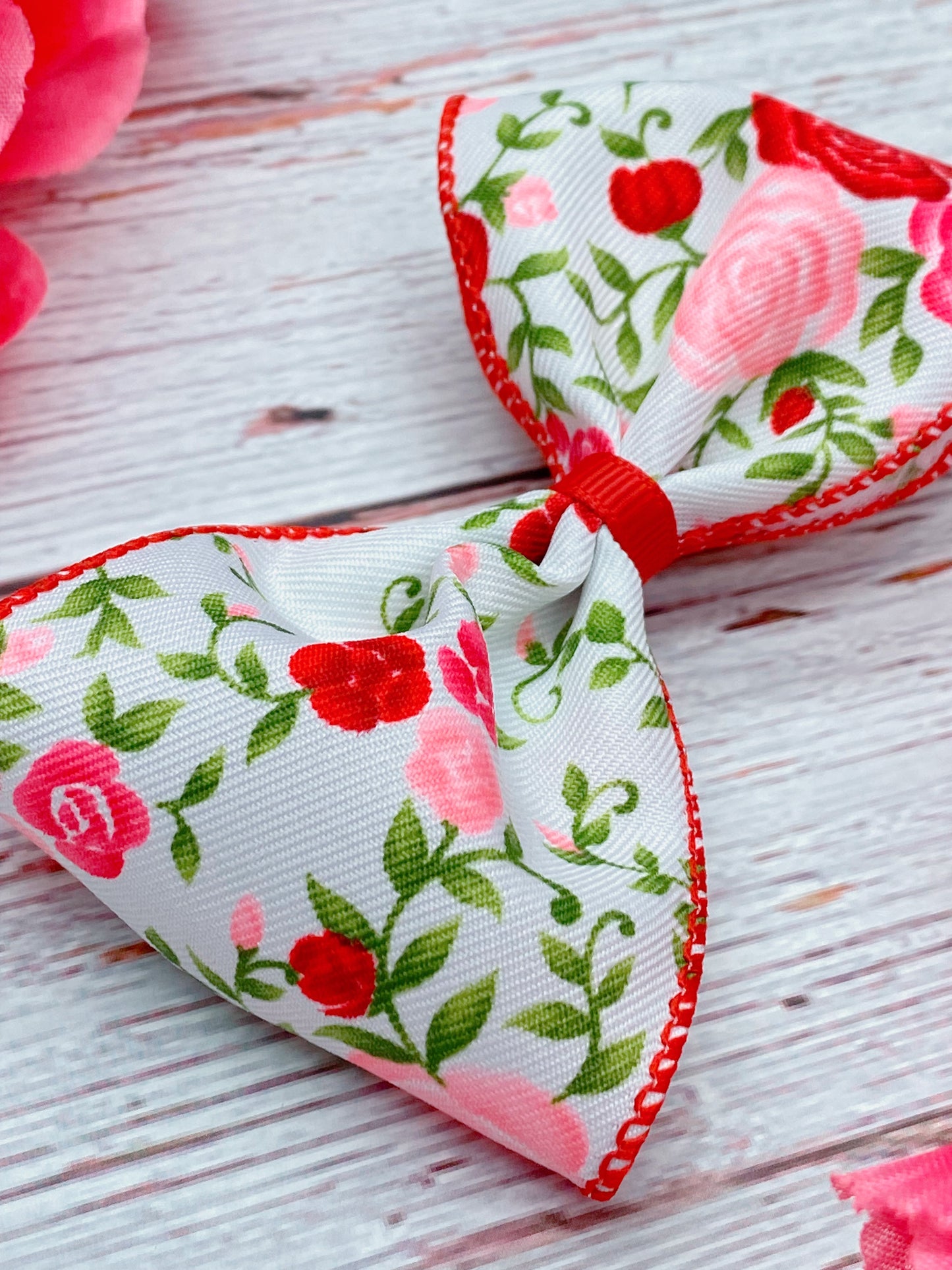 Southern Garden (Red & Pink)