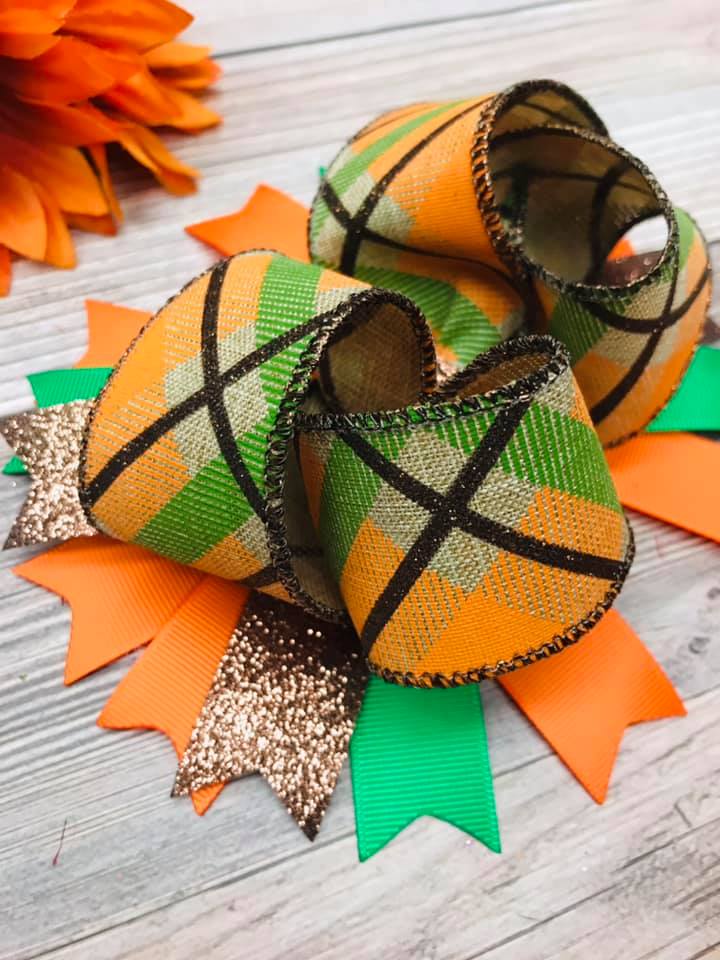 Light Pumpkin Patch Plaid