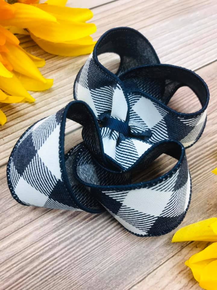 Dark Navy Check