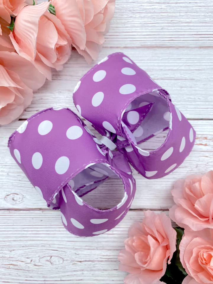 Orchid Big Polka Dots